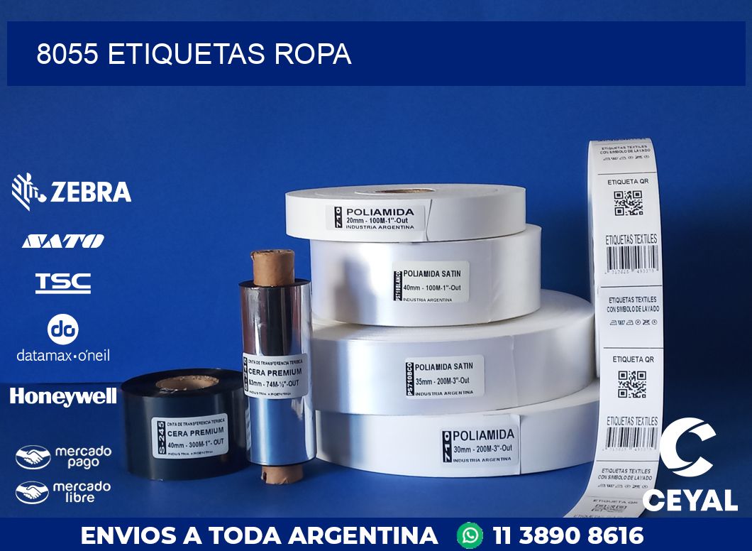8055 ETIQUETAS ROPA