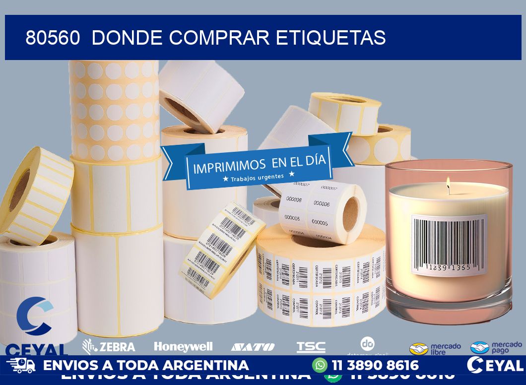 80560 donde comprar etiquetas