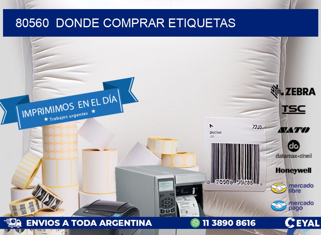 80560 donde comprar etiquetas