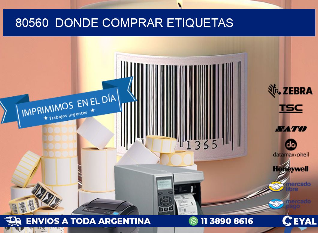 80560 donde comprar etiquetas