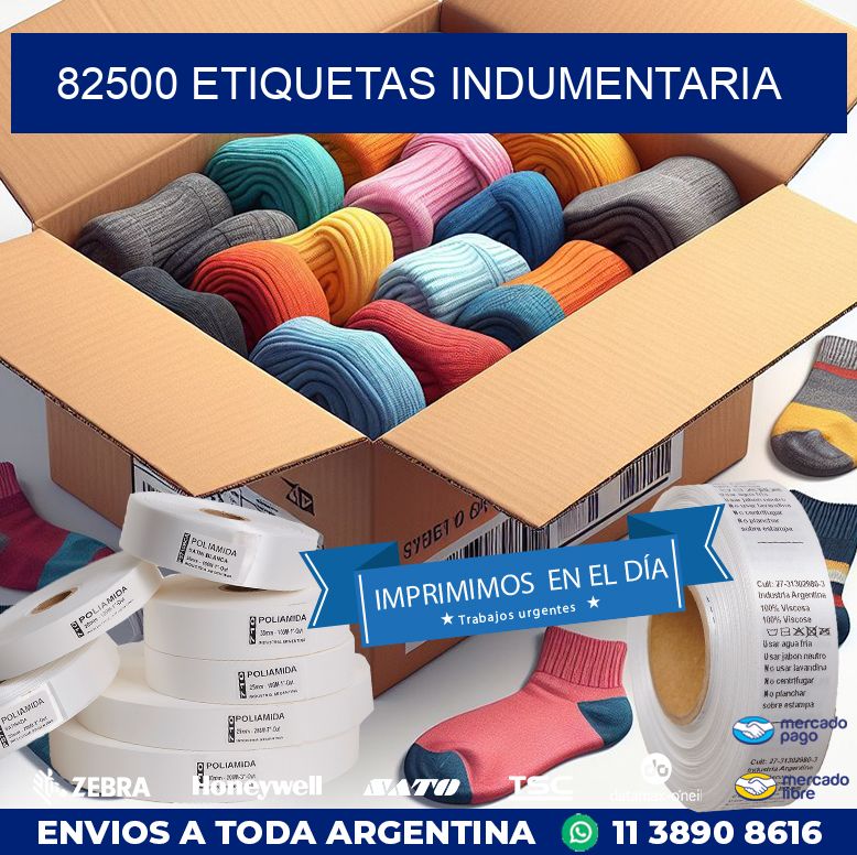 82500 ETIQUETAS INDUMENTARIA