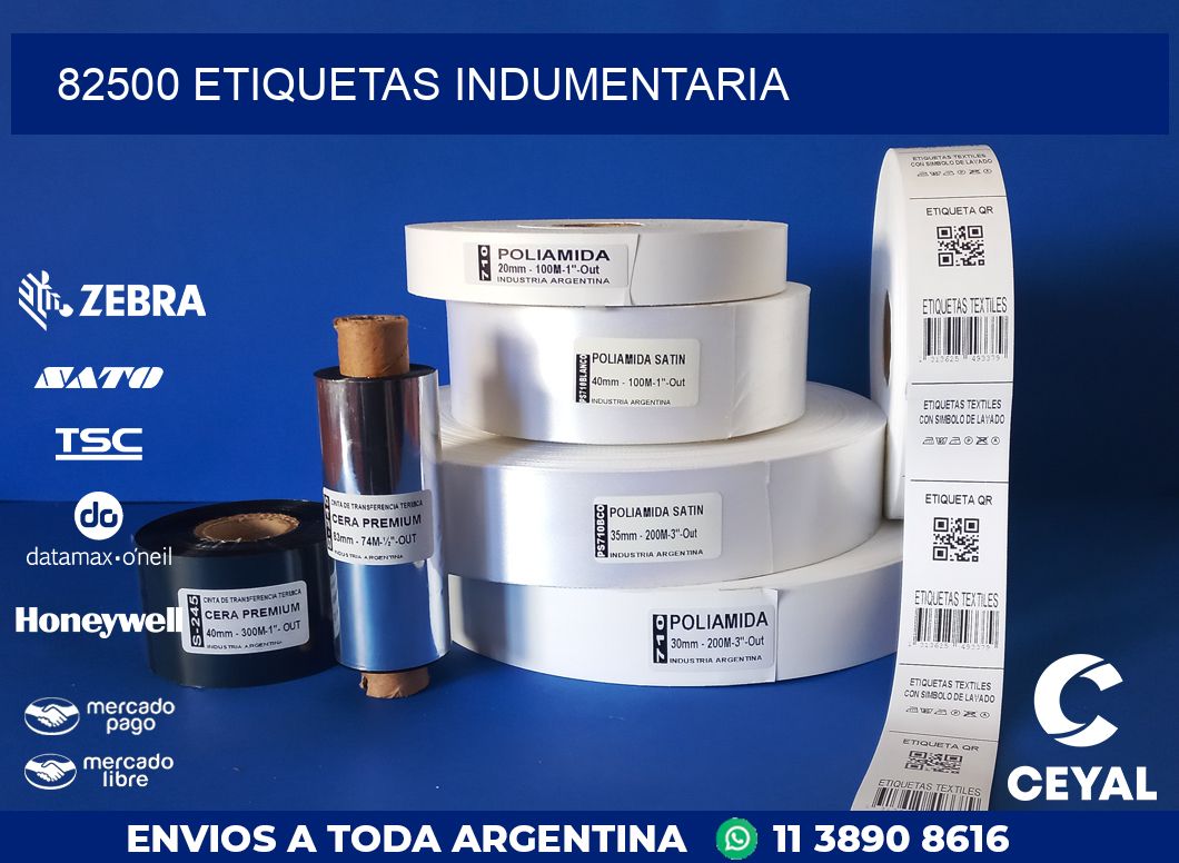 82500 ETIQUETAS INDUMENTARIA