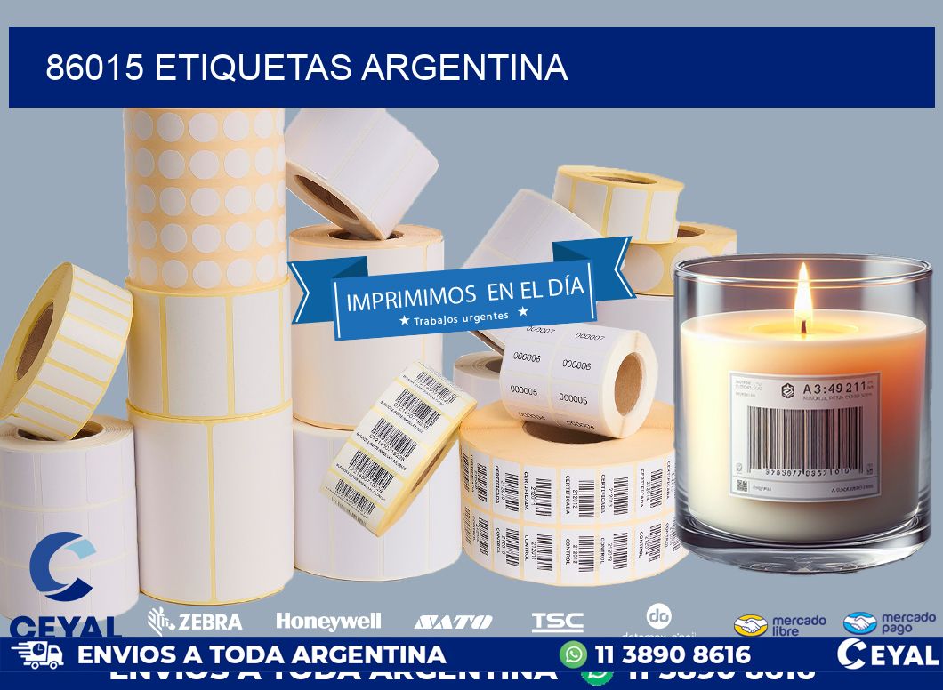 86015 ETIQUETAS ARGENTINA