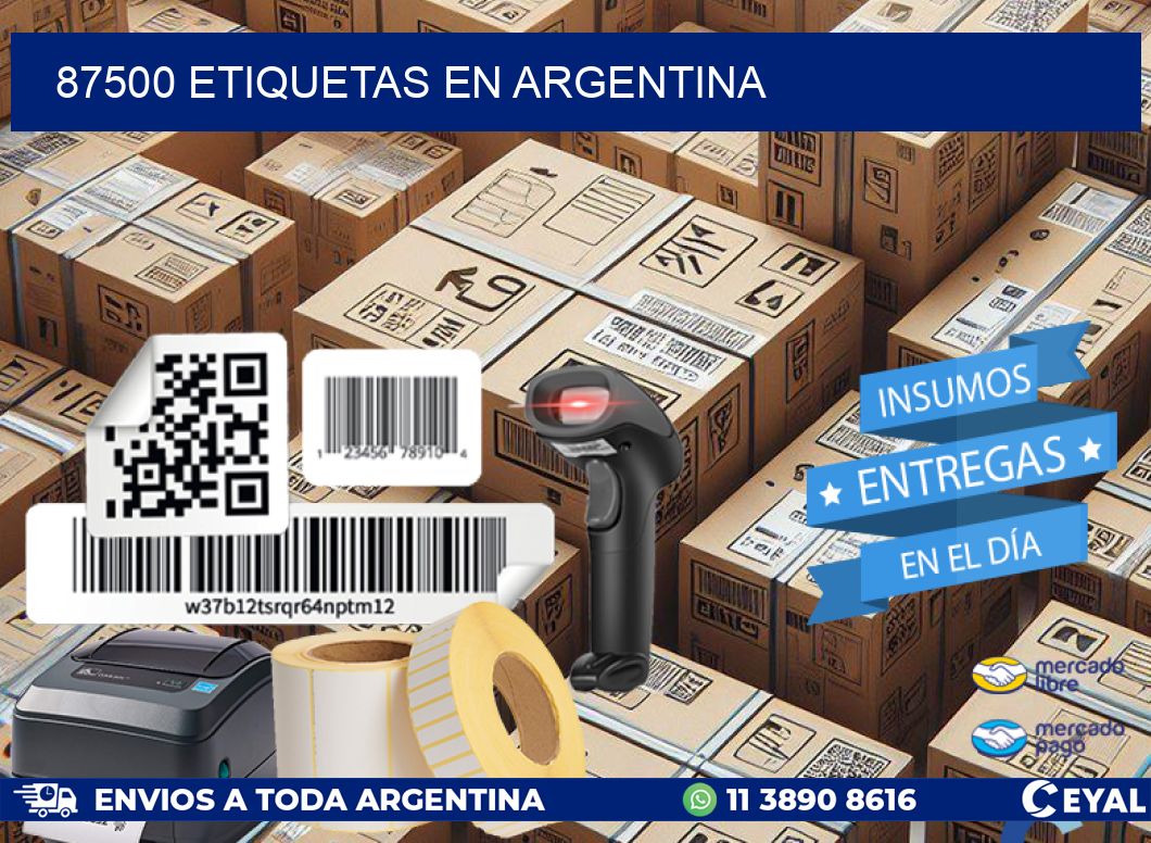 87500 etiquetas en argentina