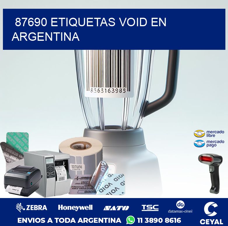 87690 ETIQUETAS VOID EN ARGENTINA