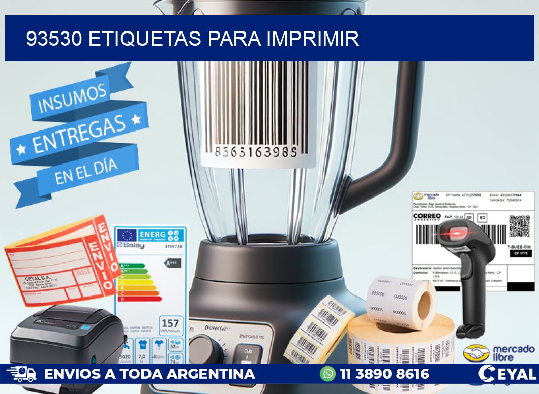93530 etiquetas para imprimir