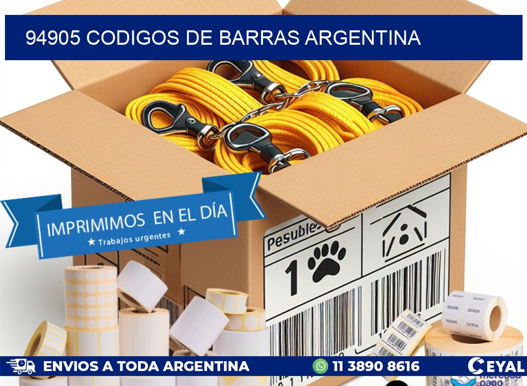 94905 CODIGOS DE BARRAS ARGENTINA