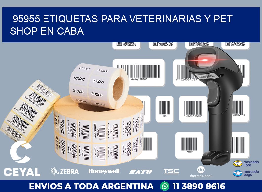 95955 ETIQUETAS PARA VETERINARIAS Y PET SHOP EN CABA