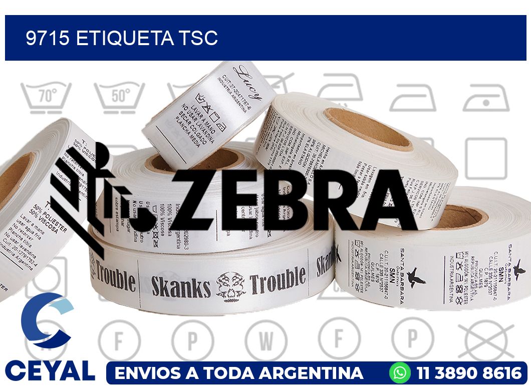 9715 etiqueta tsc