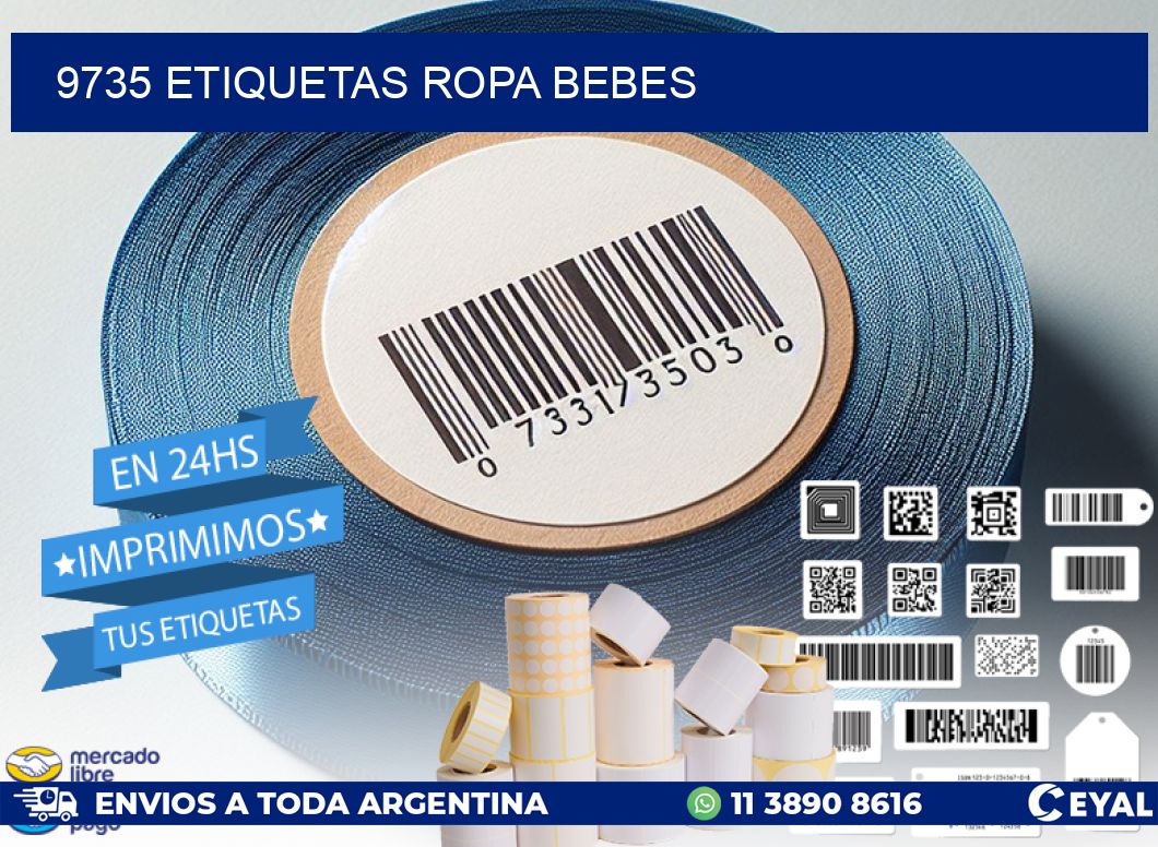 9735 ETIQUETAS ROPA BEBES