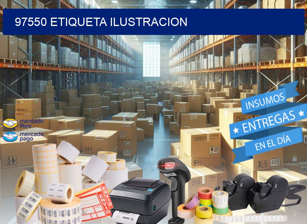 97550 etiqueta ilustracion
