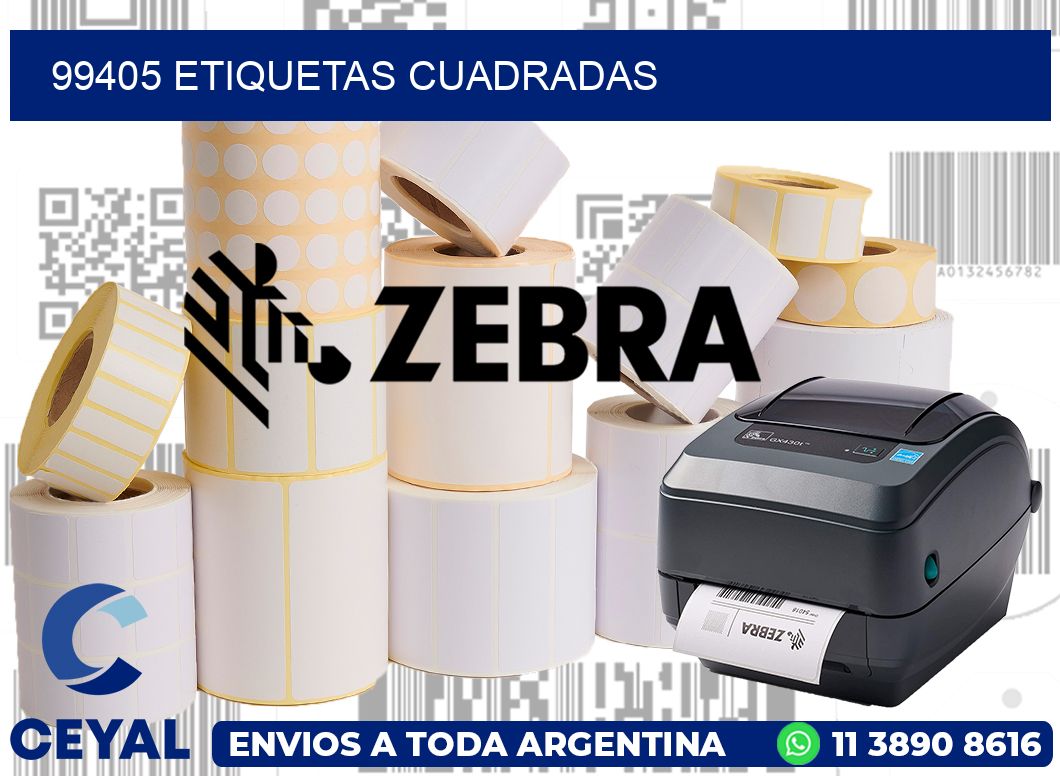 99405 Etiquetas cuadradas