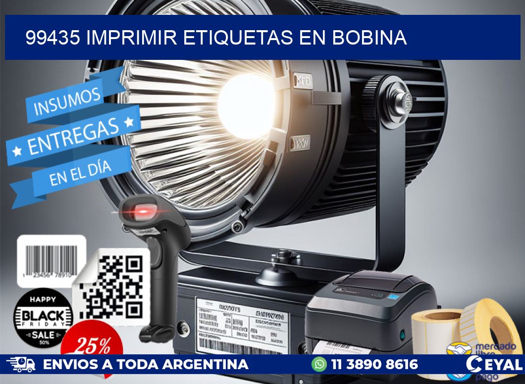 99435 imprimir etiquetas en bobina