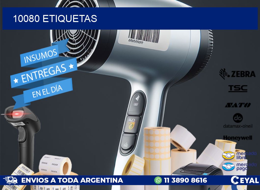 10080 ETIQUETAS