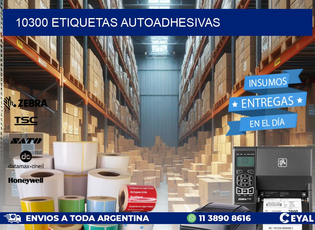 10300 ETIQUETAS AUTOADHESIVAS