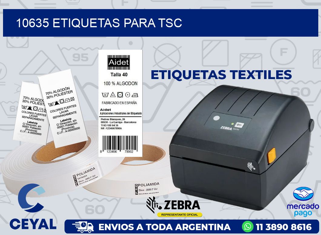 10635 ETIQUETAS PARA TSC
