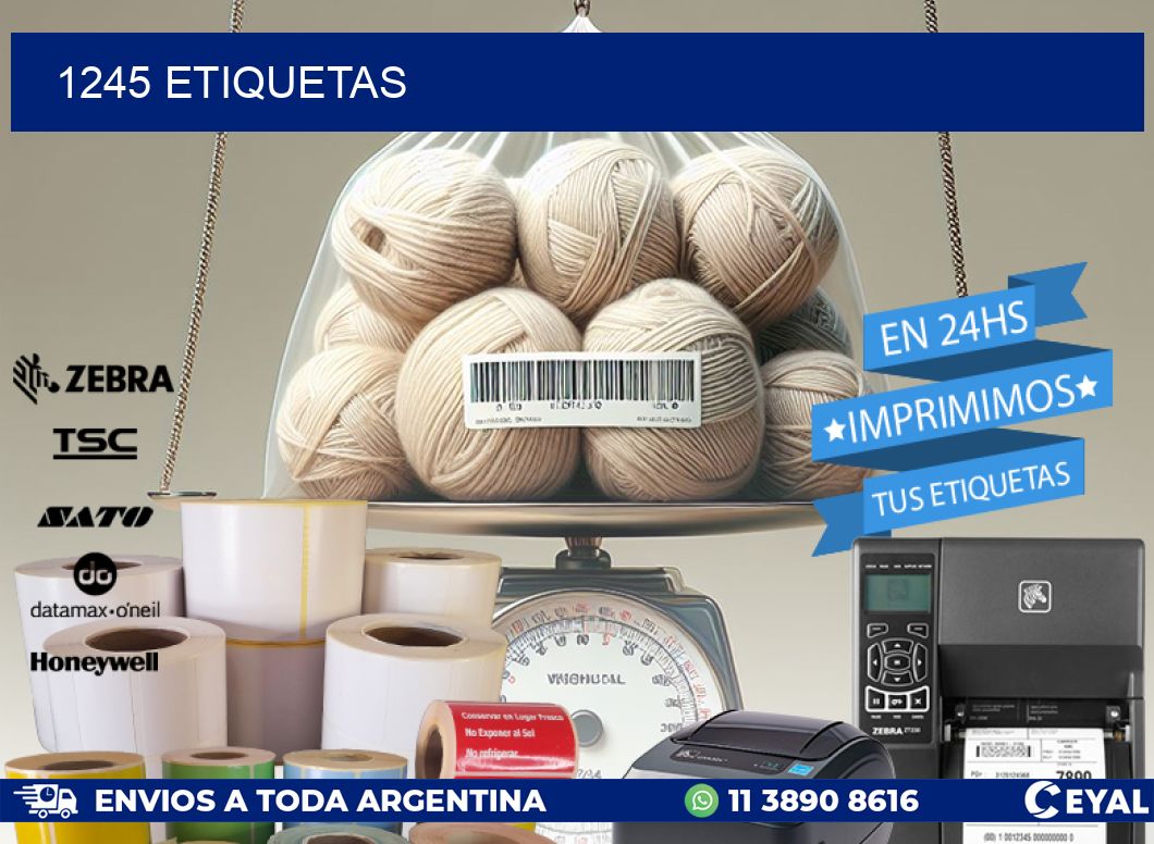 1245 ETIQUETAS