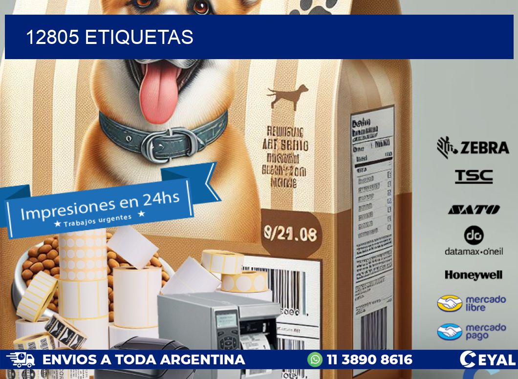 12805 ETIQUETAS