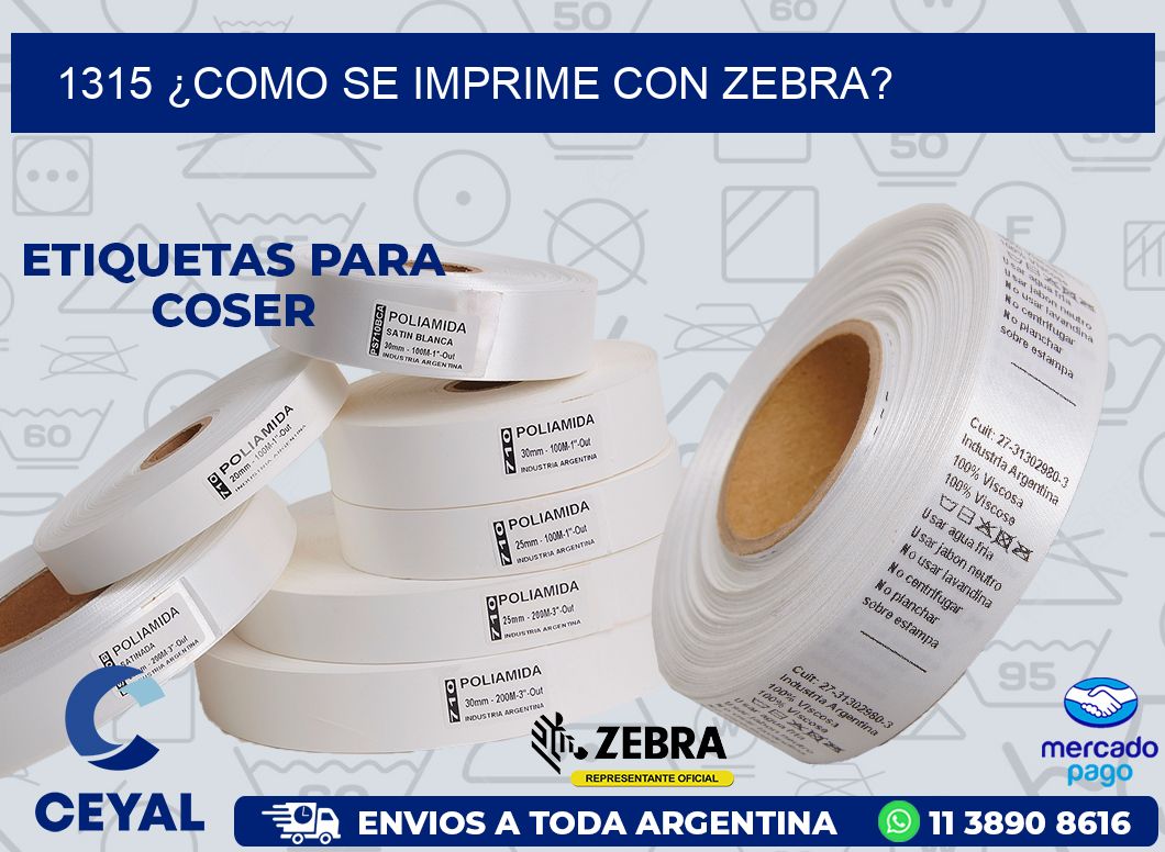 1315 ¿COMO SE IMPRIME CON ZEBRA?