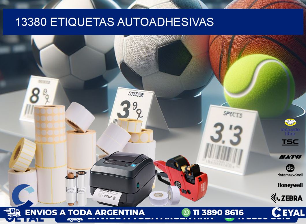 13380 ETIQUETAS AUTOADHESIVAS