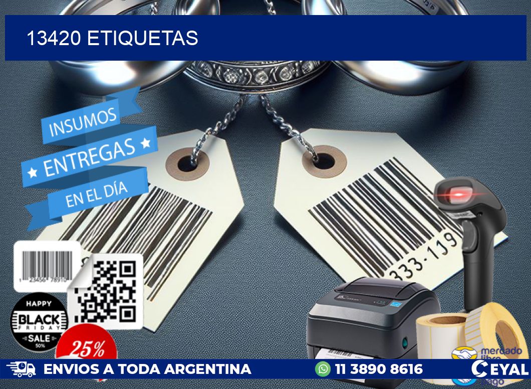 13420 ETIQUETAS