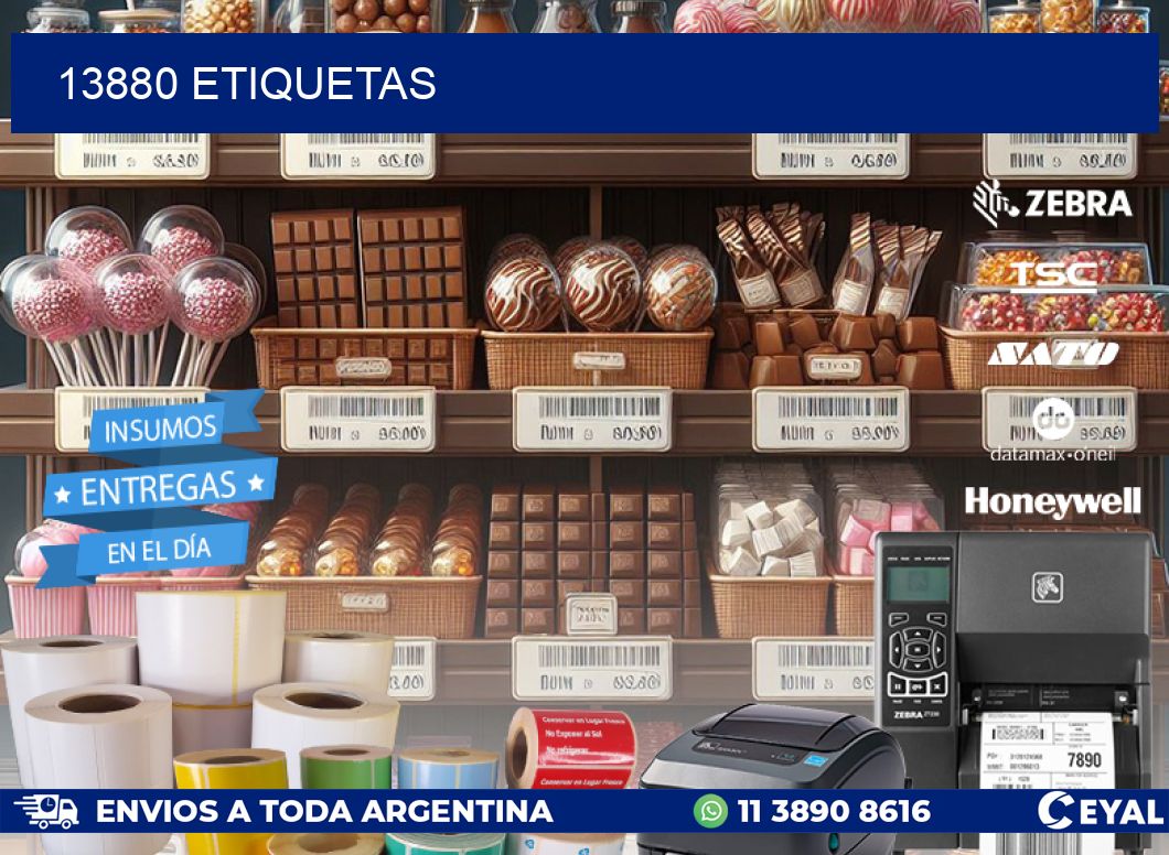 13880 ETIQUETAS