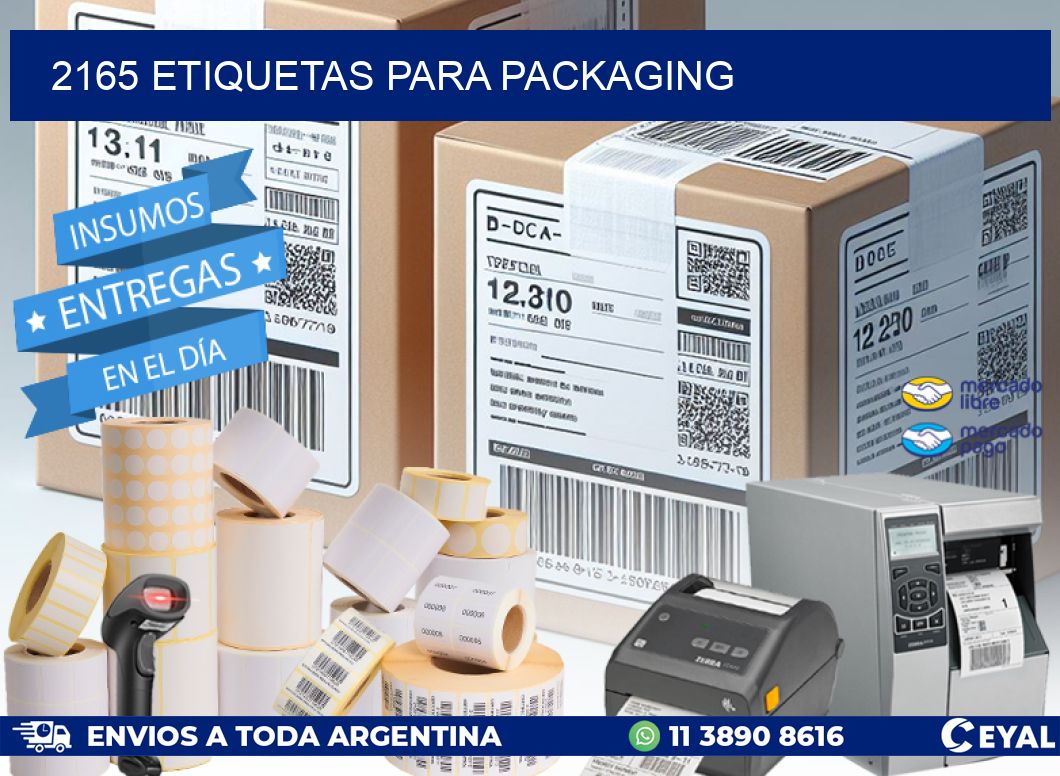 2165 ETIQUETAS PARA PACKAGING