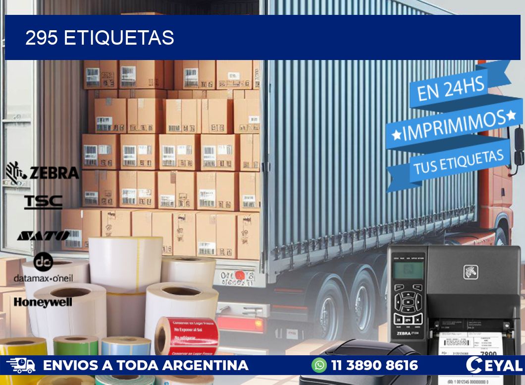 295 ETIQUETAS