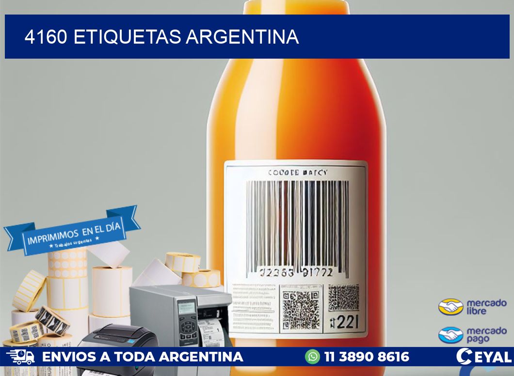 4160 ETIQUETAS ARGENTINA