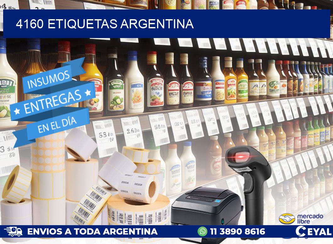 4160 ETIQUETAS ARGENTINA