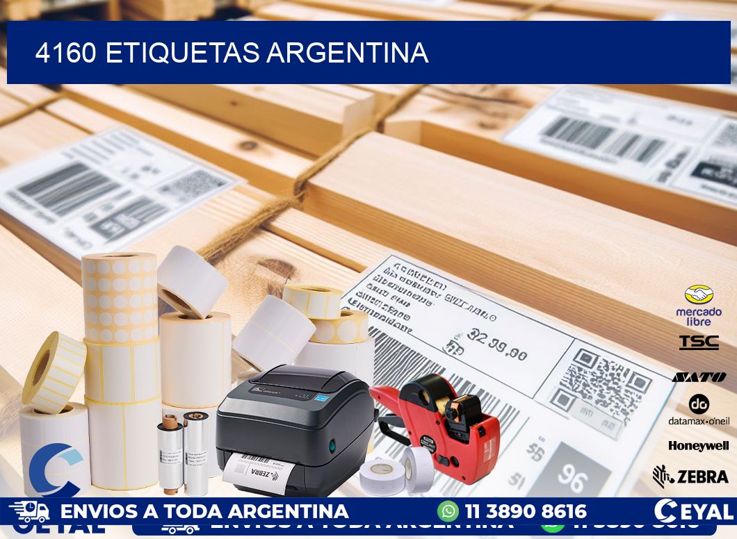 4160 ETIQUETAS ARGENTINA