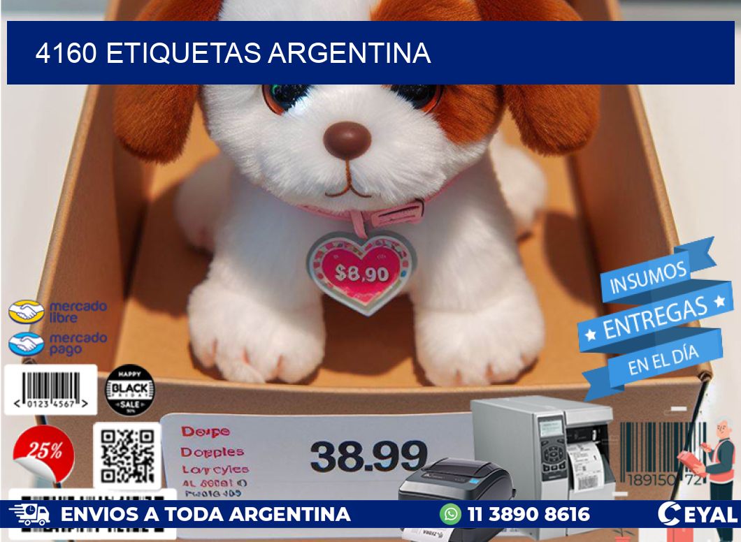 4160 ETIQUETAS ARGENTINA