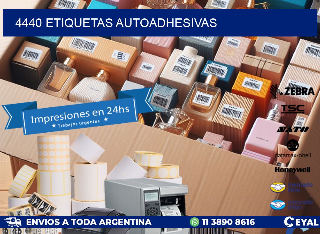 4440 ETIQUETAS AUTOADHESIVAS