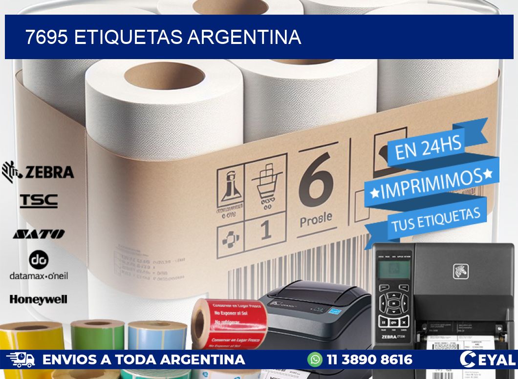 7695 ETIQUETAS ARGENTINA