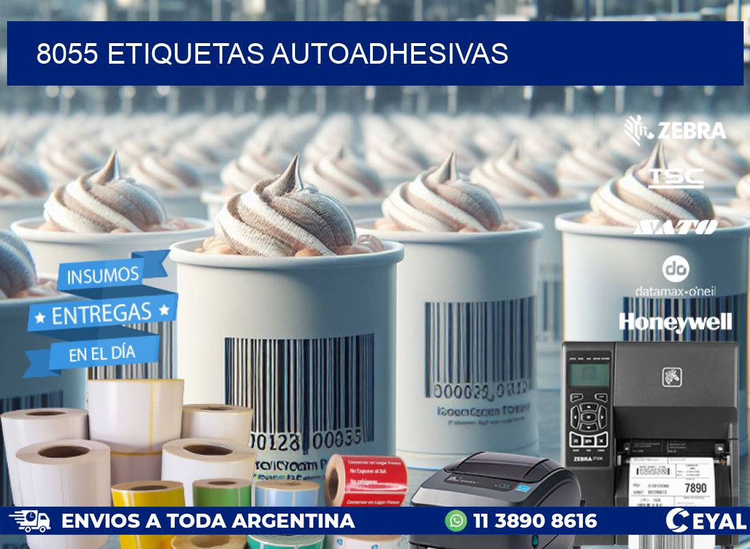8055 ETIQUETAS AUTOADHESIVAS