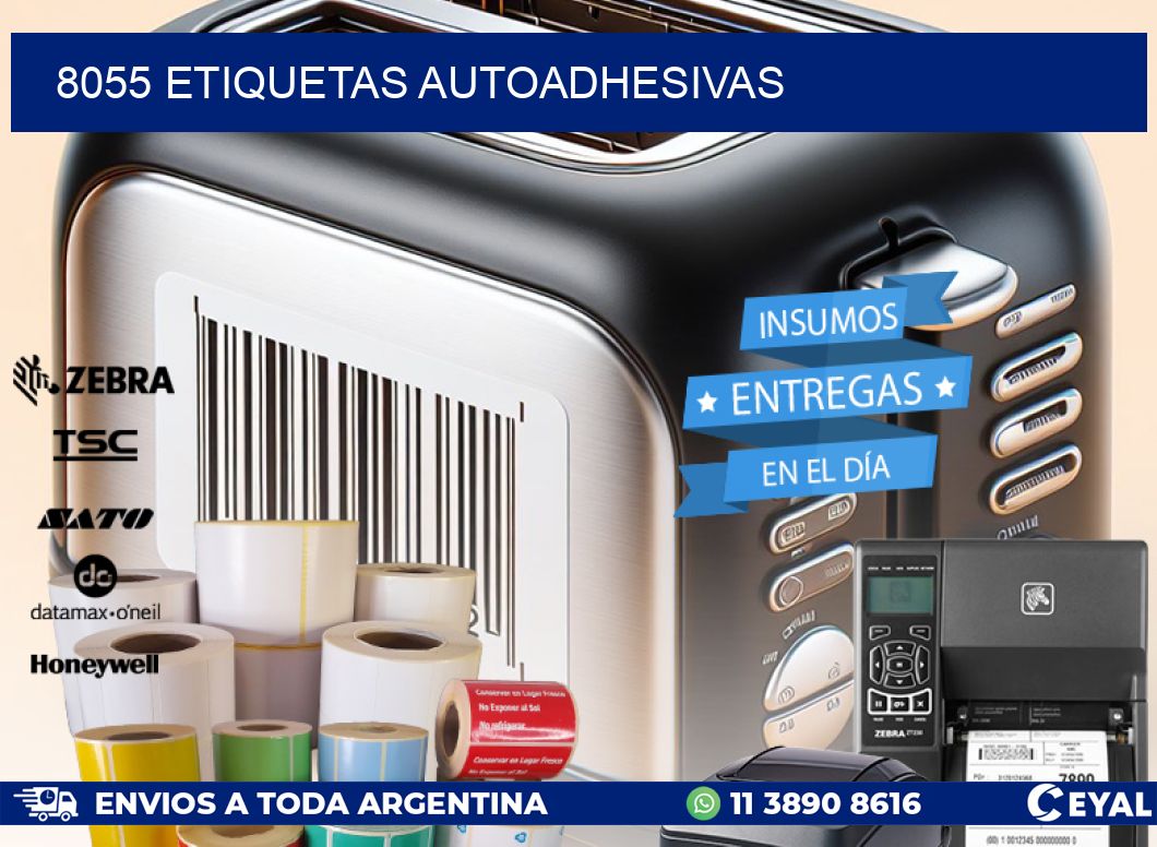 8055 ETIQUETAS AUTOADHESIVAS