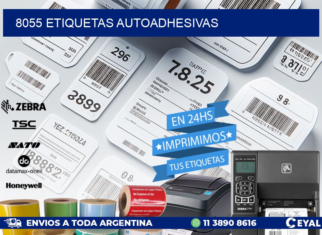 8055 ETIQUETAS AUTOADHESIVAS