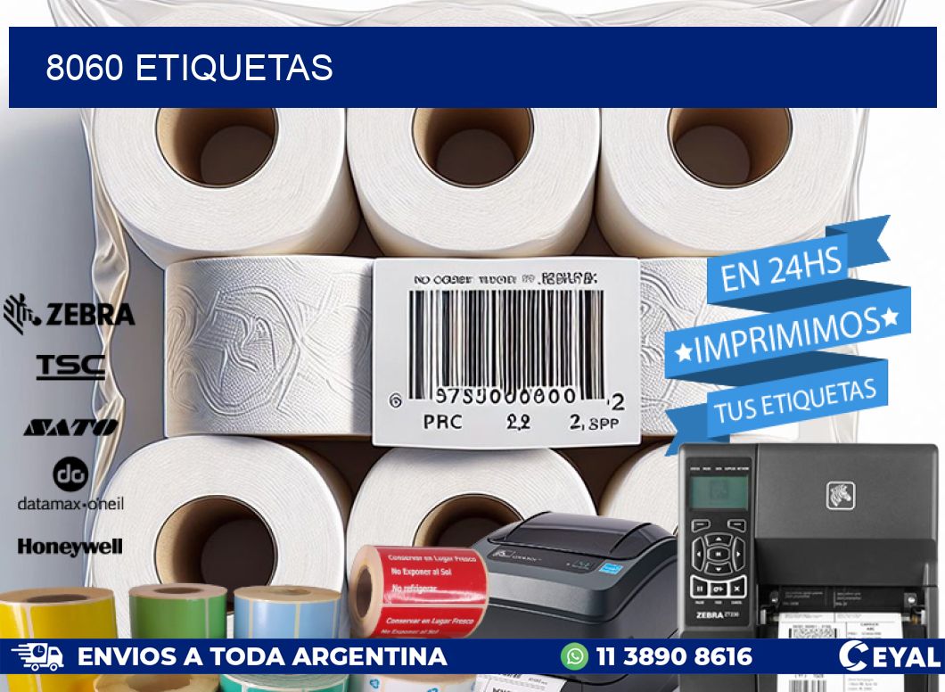 8060 ETIQUETAS