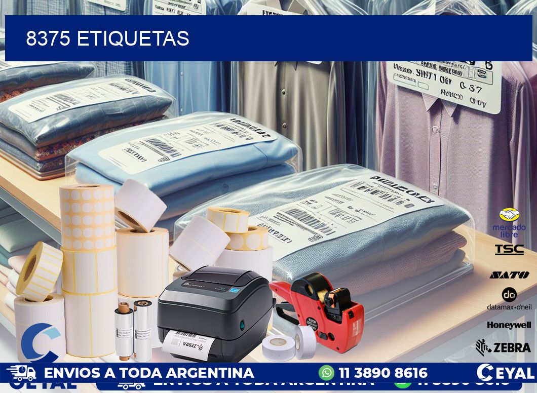8375 ETIQUETAS