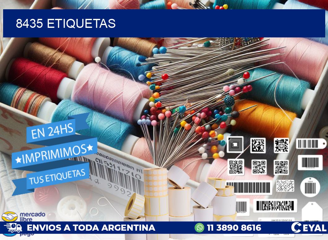 8435 ETIQUETAS