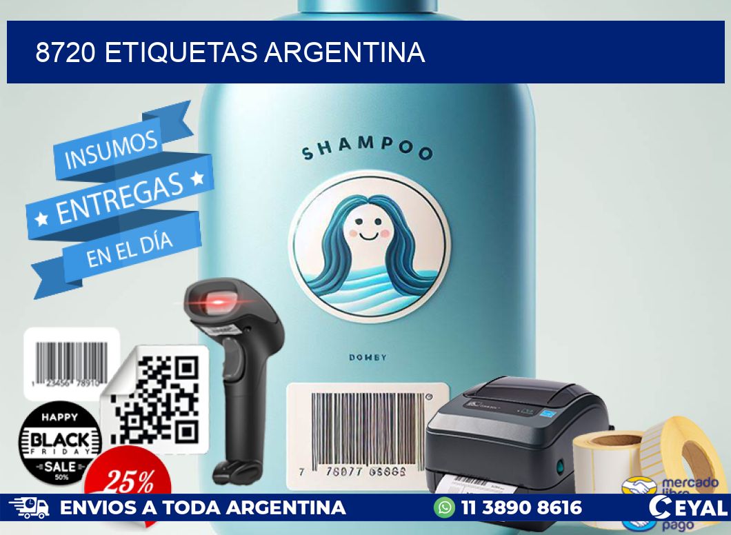 8720 ETIQUETAS ARGENTINA