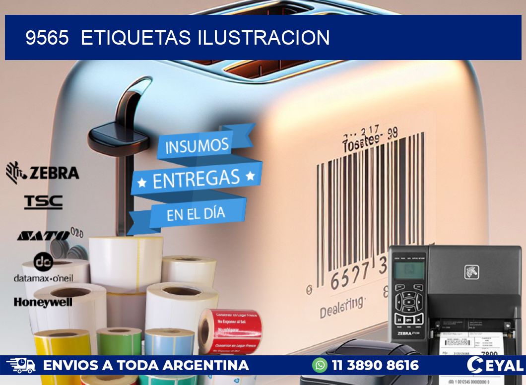9565  ETIQUETAS ILUSTRACION