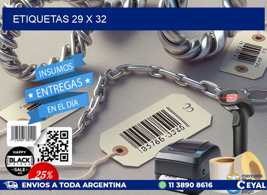 ETIQUETAS 29 x 32