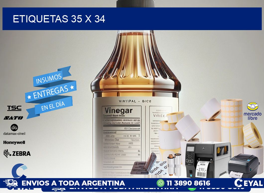 ETIQUETAS 35 x 34