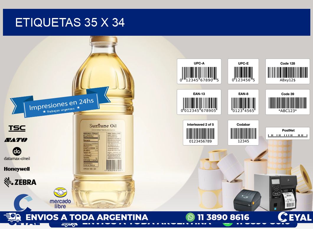 ETIQUETAS 35 x 34