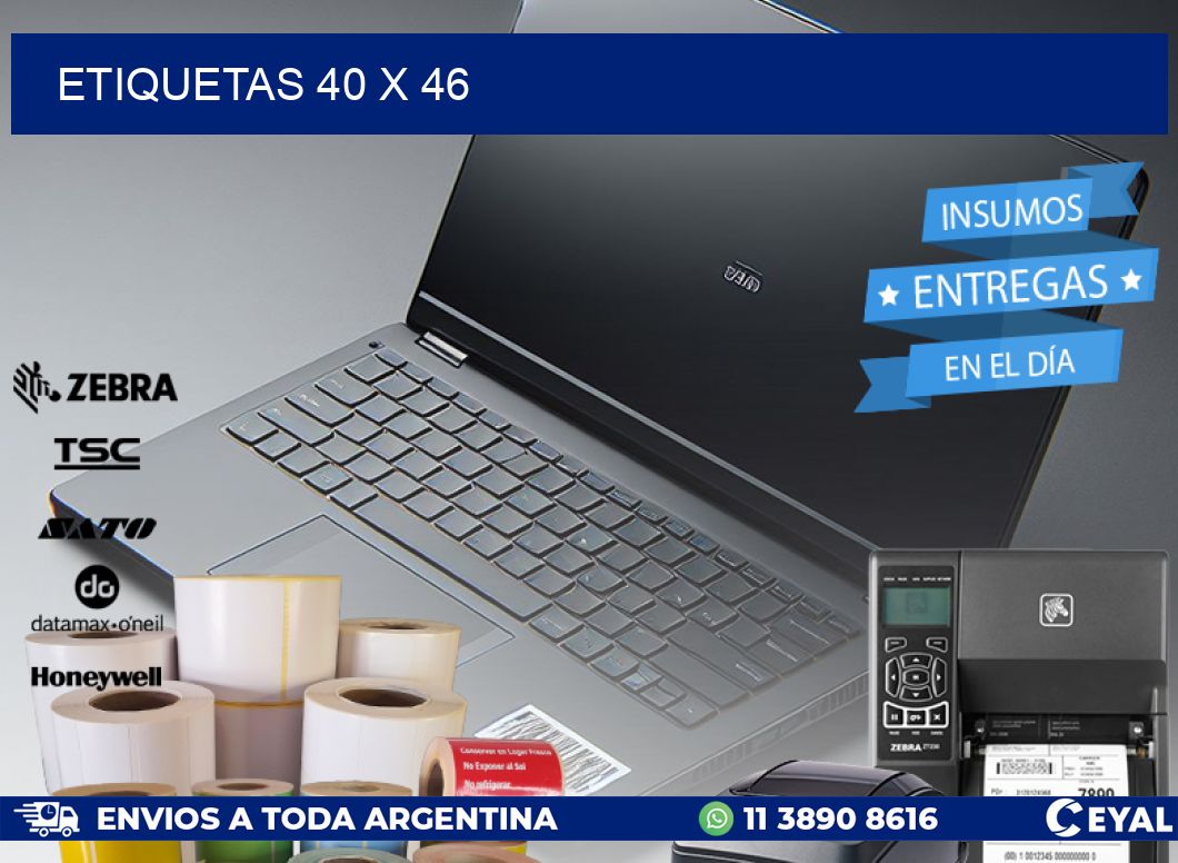 ETIQUETAS 40 x 46