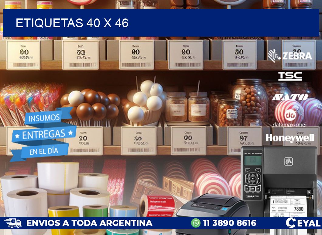 ETIQUETAS 40 x 46