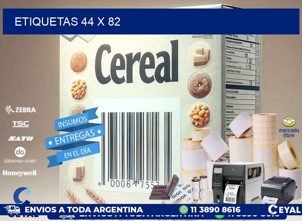 ETIQUETAS 44 x 82
