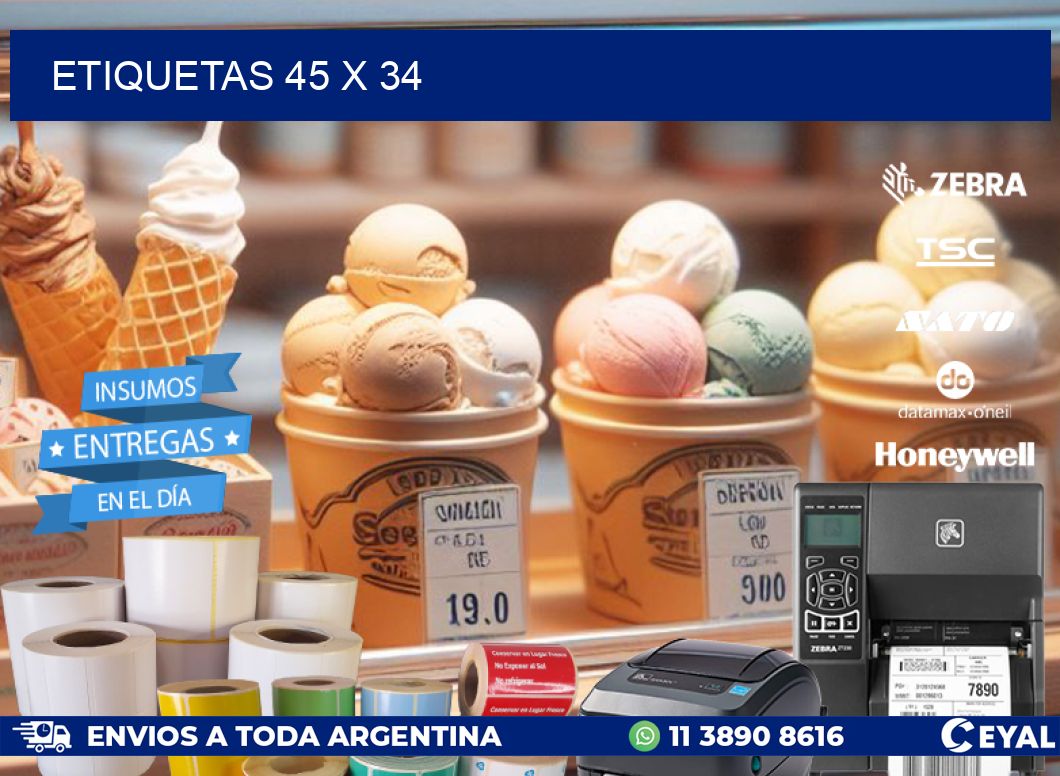 ETIQUETAS 45 x 34