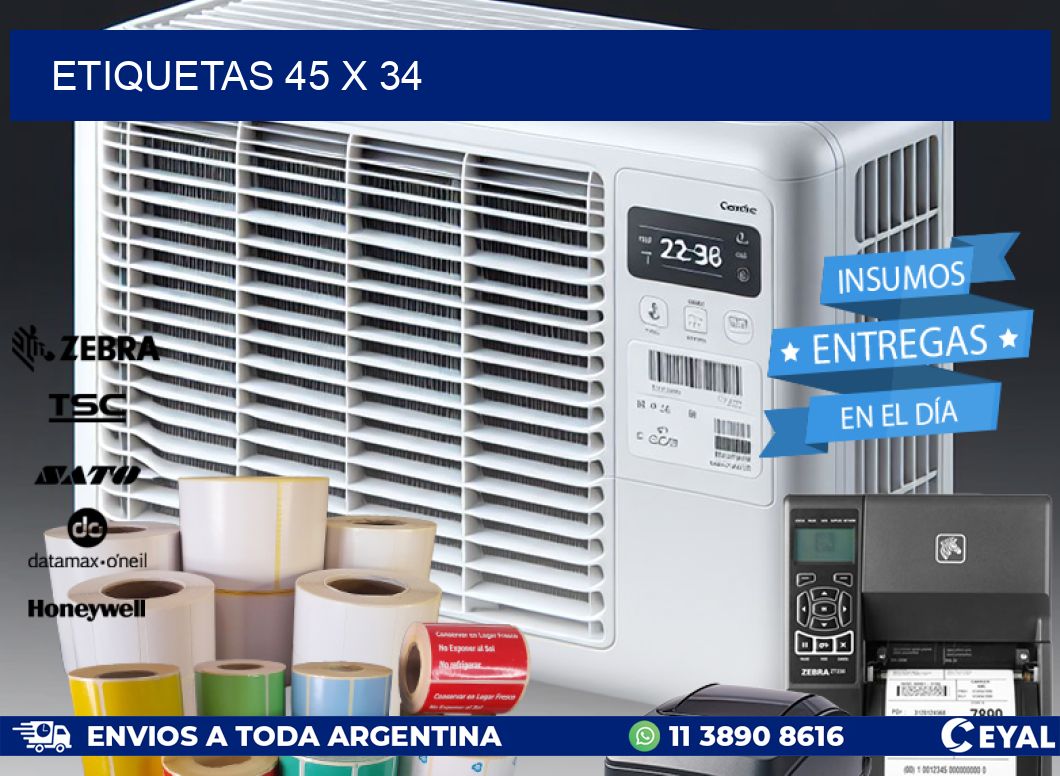 ETIQUETAS 45 x 34